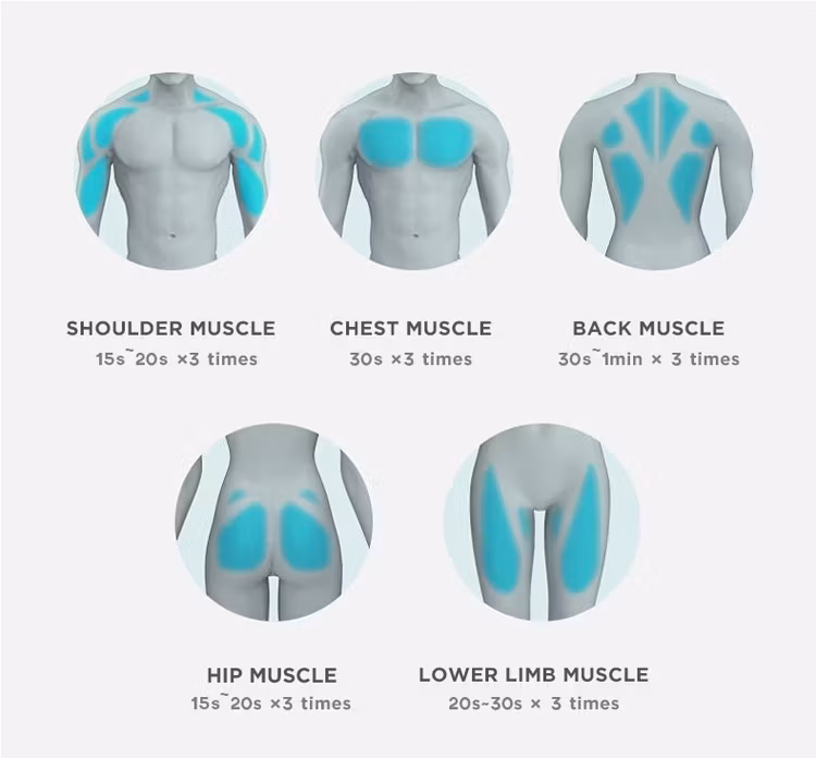 MASSAGEPISTOL - TRÅDLÖS OCH KRAFTFULL MED LÅGT LJUD