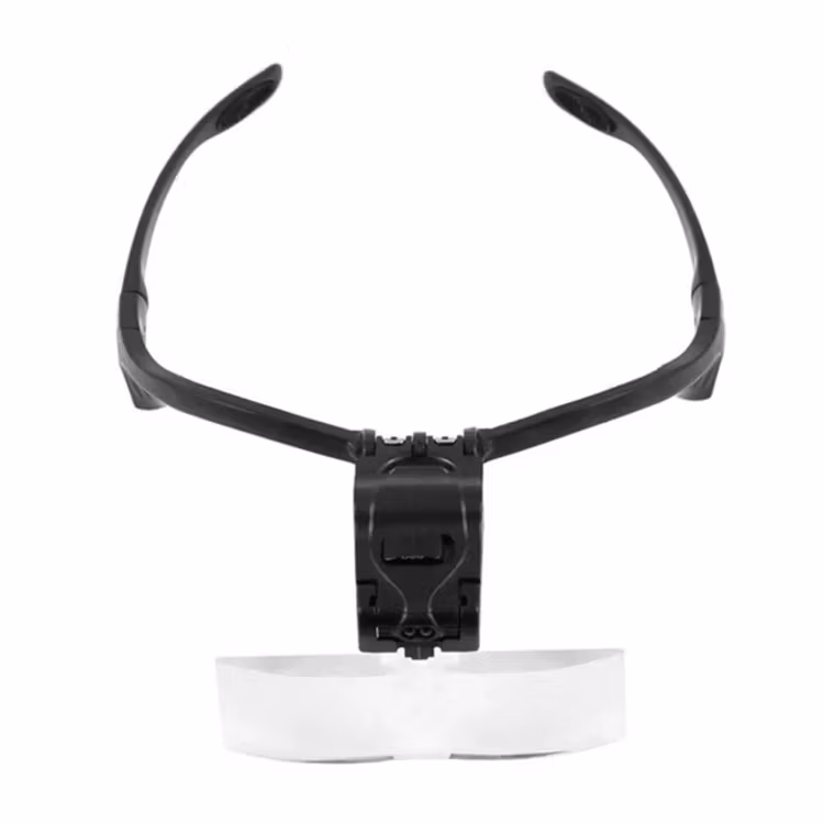 Förstoringsglasögon med LED-belysning