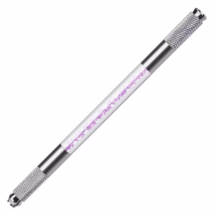 Dubbelsidigt skaft Kristall - Lila