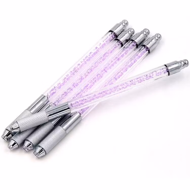 Dubbelsidigt skaft Kristall - Lila