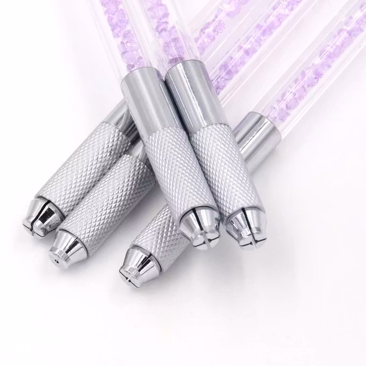 Dubbelsidigt skaft Kristall - Lila