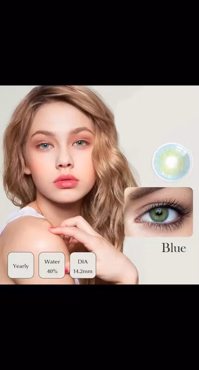 Färgadelinser (MIRAGE BLUE)