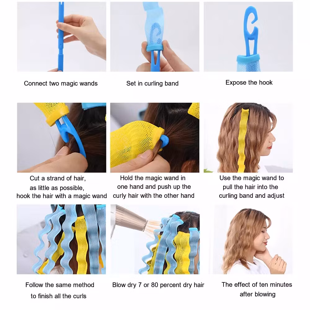 Hår magiska curlers (24 st)