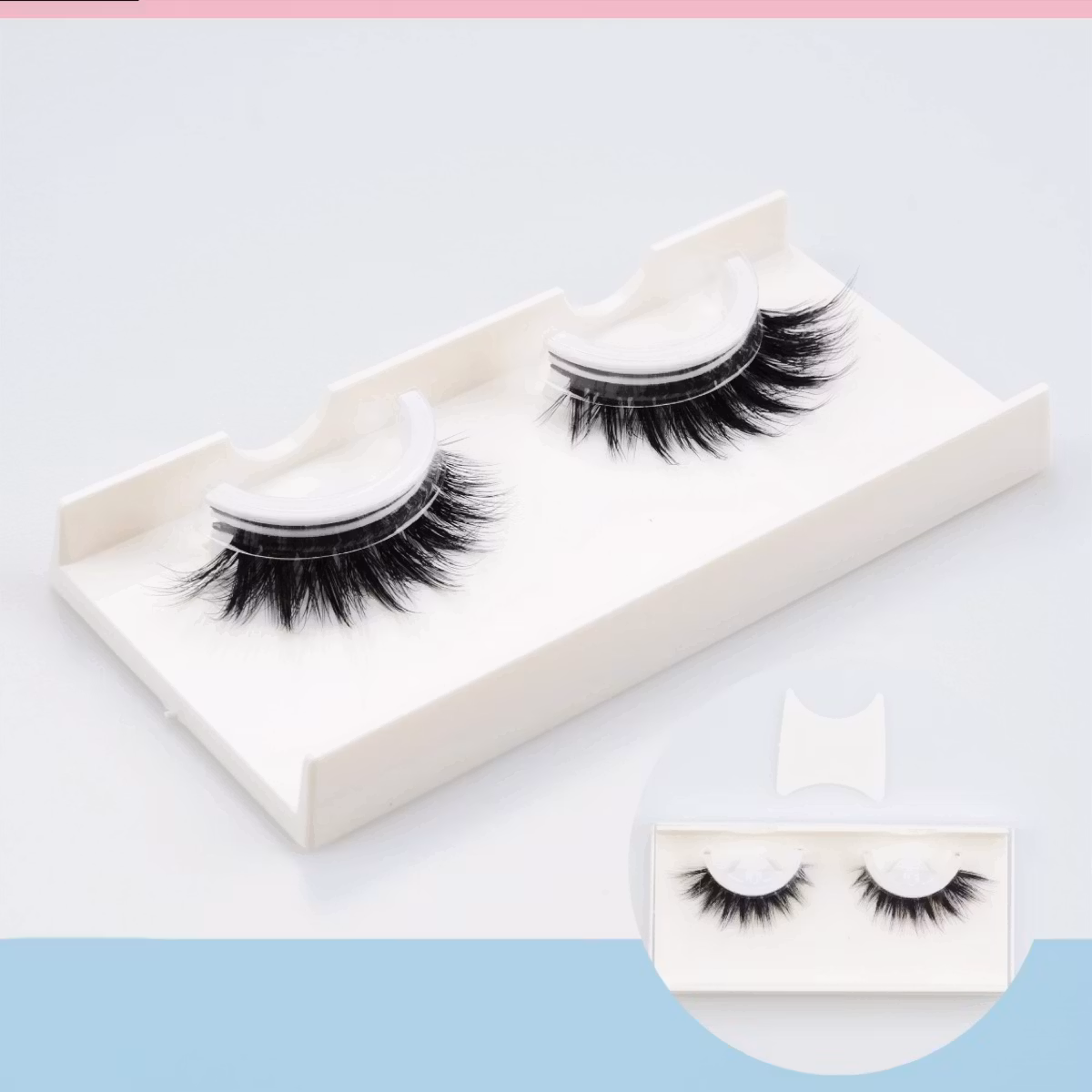 Återanvändbara självhäftande ögonfransar - 302