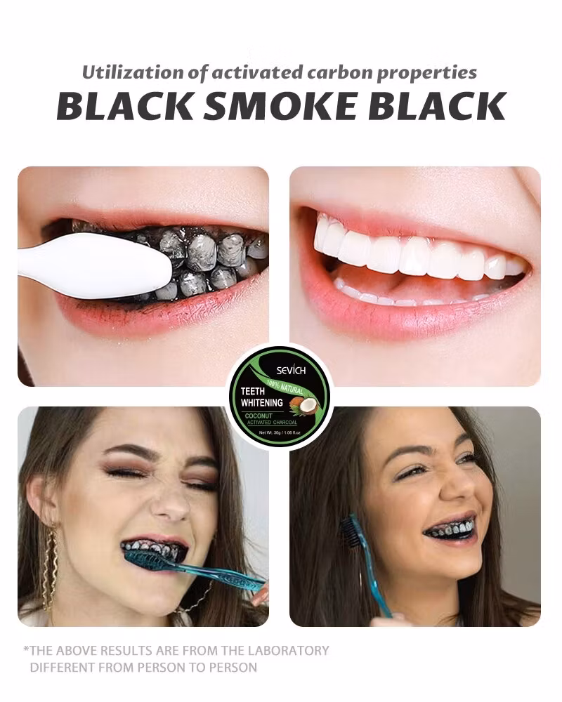 Tandblekning med Aktivt kol