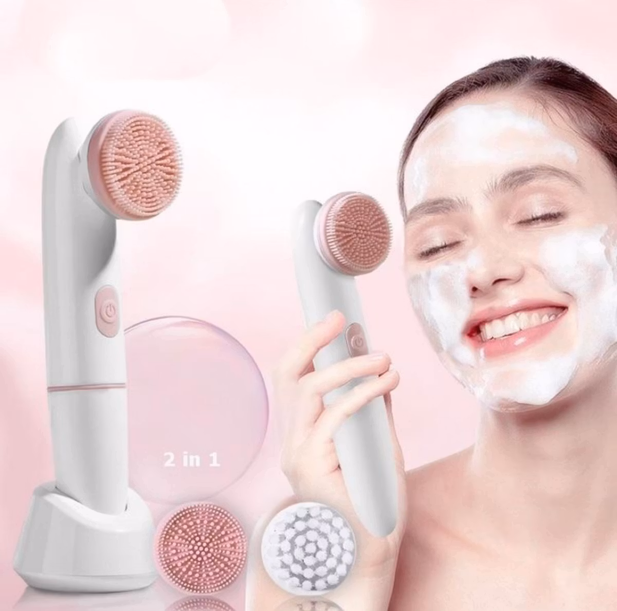 Elektrisk rengöringsborste för ansiktet