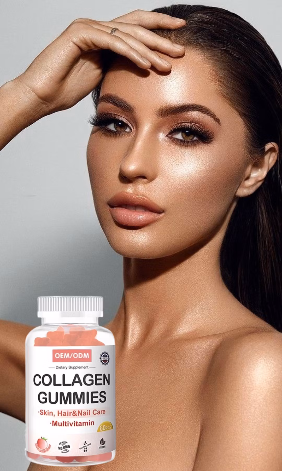 Collagen gummies för Hår, Hud & Naglar