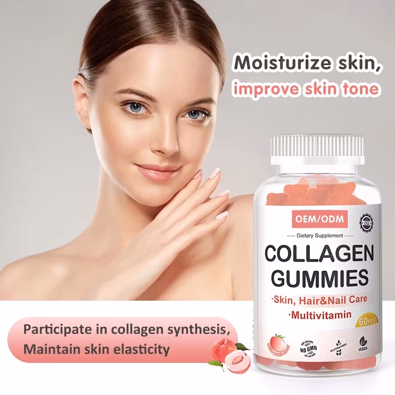 Collagen gummies för Hår, Hud & Naglar