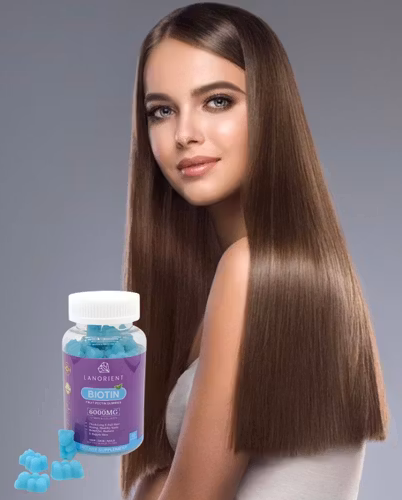 Biotin Gummies för Hår