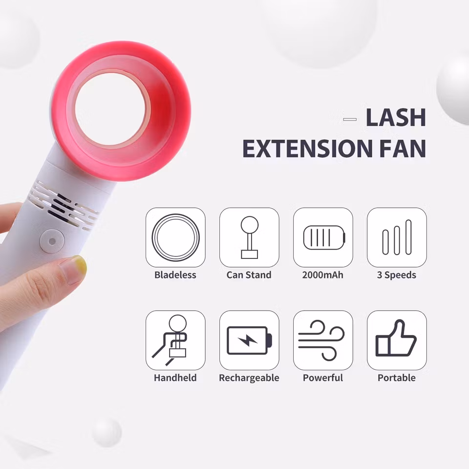 Fläkt för ögonfransförlängning