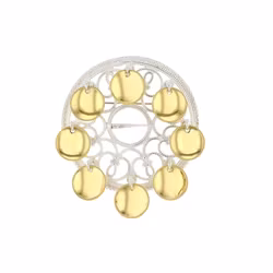 SØLJE STOR 8 LAUV 18 MM