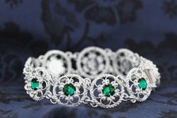 Armband med krystall Nostalgi