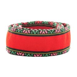 Stofflist Hardanger roselist 4 cm