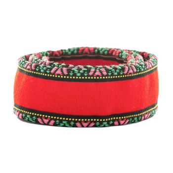 Stofflist Hardanger roselist 4 cm