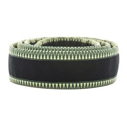 Stofflist Hardanger - brokalist, rød og eller svart, 4 cm