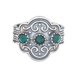 Ring med tre steiner