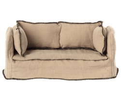 Maileg Soffa till Dockskåp Stor - Brun Beige