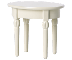 Maileg Vitt Sidobord i Metall - Sideboard Litet Bord Soffbord