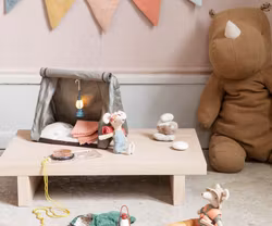 Maileg Lykta Blå - Vintage Camping Lantern