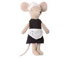 Maileg Servitris Mus med Magneter i Händerna - Maid Mouse