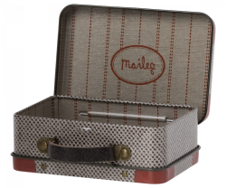 Maileg Resväska i Metall - Vintage Travel Grå