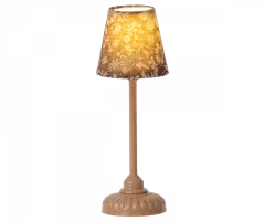 Maileg Vintage Golvlampa Liten Blommig Rosa