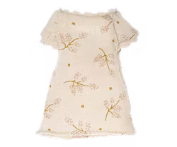 Maileg Nattlinne till Lillasyster Mus - Blommigt Rosa