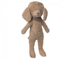 Maileg Pudel Hund Valp med Hängande Öron och Scarf - Poodle Dog Plush