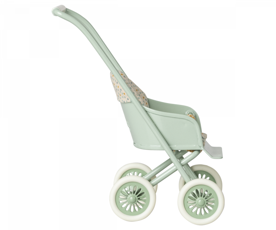 Maileg Stroller Sittvagn till Kanin Micro Mint Grön Blå