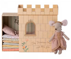 Maileg Prinsessan På Ärten Storasyster Prinsessa Mus i Slott