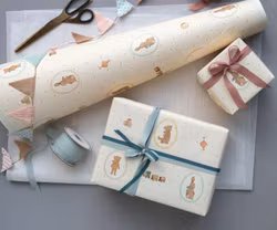 Maileg Presentpapper Mönstrat Kaniner 10 m - Bunnies & Teddies