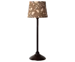 Maileg Golvlampa Stor Blommig Svart Antracit