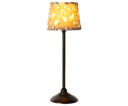 Maileg Golvlampa Stor Blommig Svart Antracit