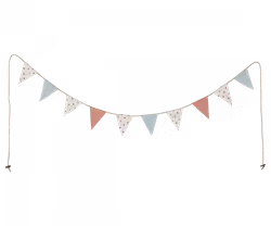 Maileg Vimpelgirlang till Dockhuset - Girlang Små Vimplar 115 cm