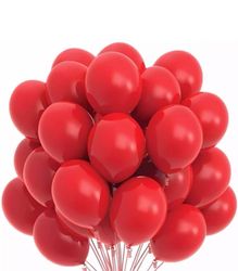 Ballonger Röda - 10 st