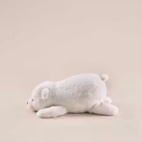 Mjukisdjur Stor Vit Isbjörn Nalle från Lilla och Stora Björn