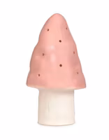 Heico Lampa Svamp Puderrosa - Svamplampa Rosa Ljusrosa Barnlampa Egmont Toys