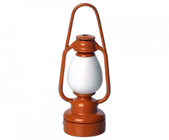 Maileg Lykta Orange - Vintage Camping Lantern