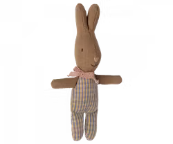 Maileg Brun Kaninbebis My Rutig