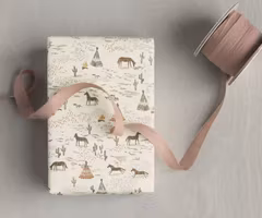 Maileg Presentpapper Mönstrat med Hästar 10 m - Chevaux Heureux