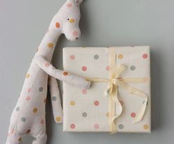 Maileg Presentpapper Mönstrat Prickigt 10 m - Multi Dots