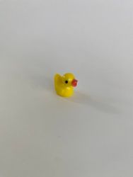 Gul Badanka Badrumstillbehör Miniatyr Dekoration till Dockskåpet