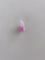 Duschboll Badrumstillbehör Miniatyr Dekoration till Dockskåpet - Rosa