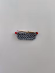 Stickning Miniatyr Dekoration till Dockskåpet Sticka Stickor