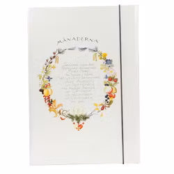 Elsa Beskow Månadsbilder i Mapp 12 st (Januari - December) A4