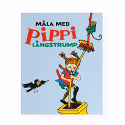 Pippi Långstrump Målarbok - Måla med Pippi Långstrump