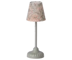 Maileg Vintage Golvlampa Liten Mönstrad Mint Grön