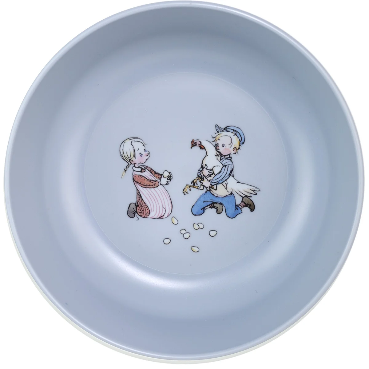 Skål Emil i Lönneberga Blå Astrid Lindgren Rätt Start Barnservis