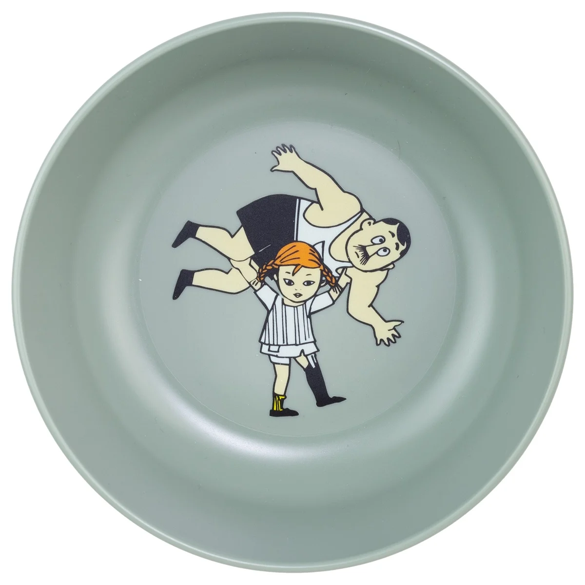 Skål Pippi Långstrump Grön Astrid Lindgren Rätt Start Pippi Cirkus Barnservis