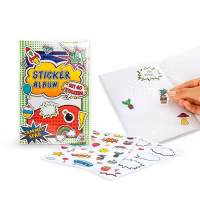 Sticker Album -  Klistermärkesalbum Samla Dina Klistermärken